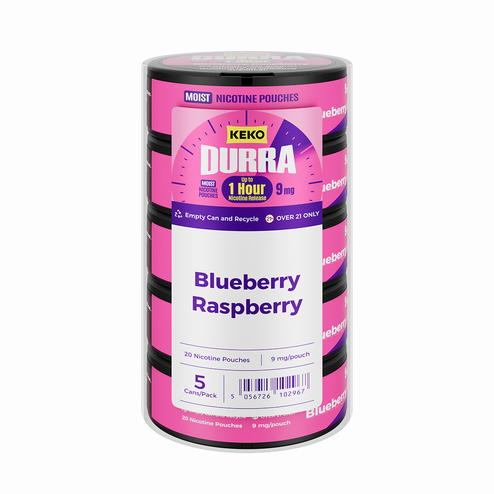 KEKO DURRA Blueberry Raspberry 9mg - Image 4