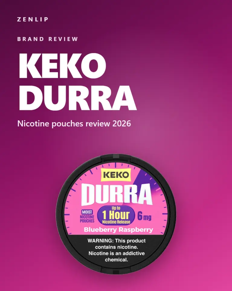 KEKO DURRA Nicotine Pouches Review 2026 | Flavours & Strength